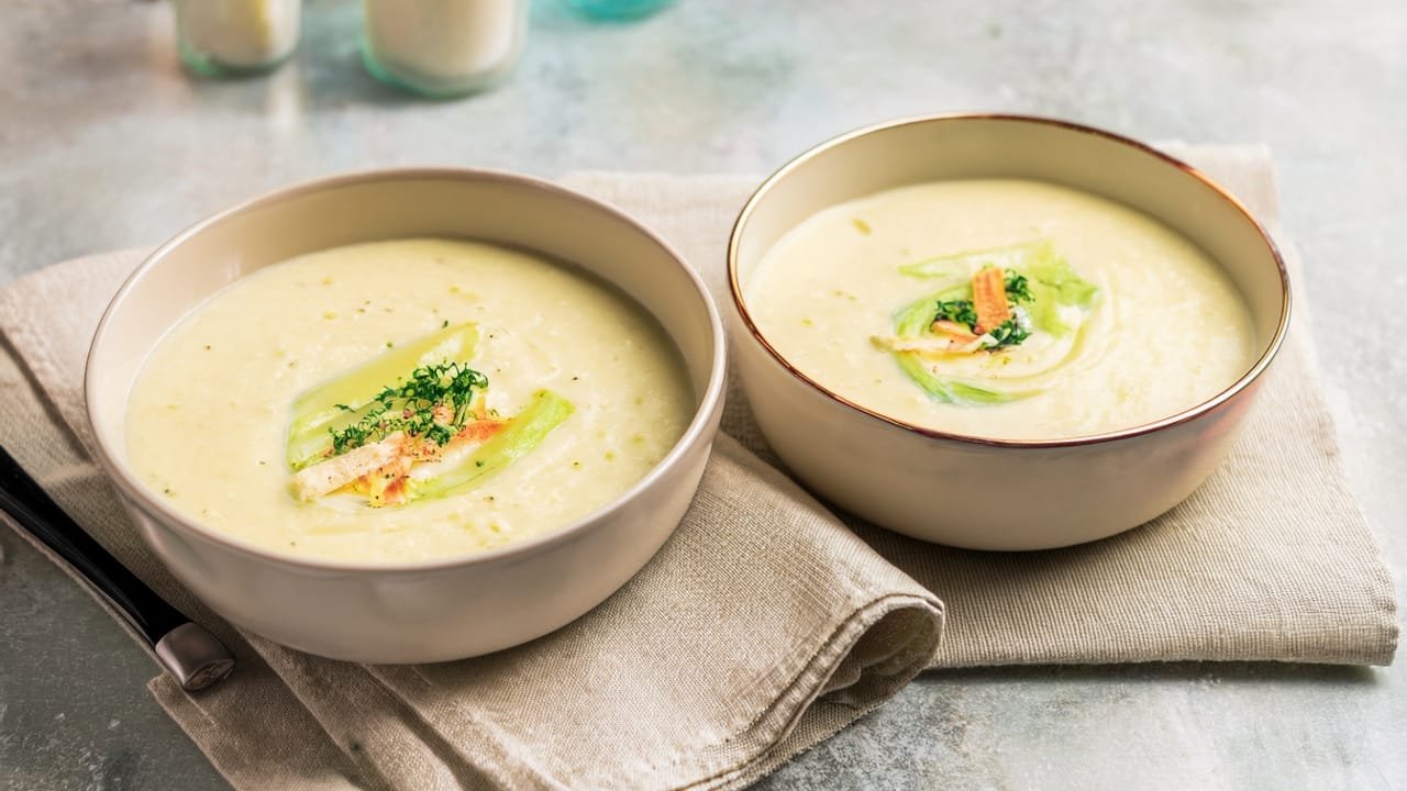 White Asparagus Soup | Classic Creamy Spring Soup Recipe