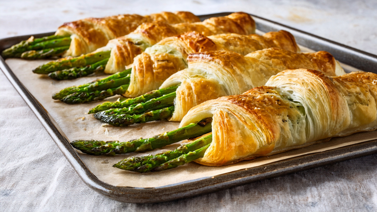 Asparagus in Puff Pastry 169 2