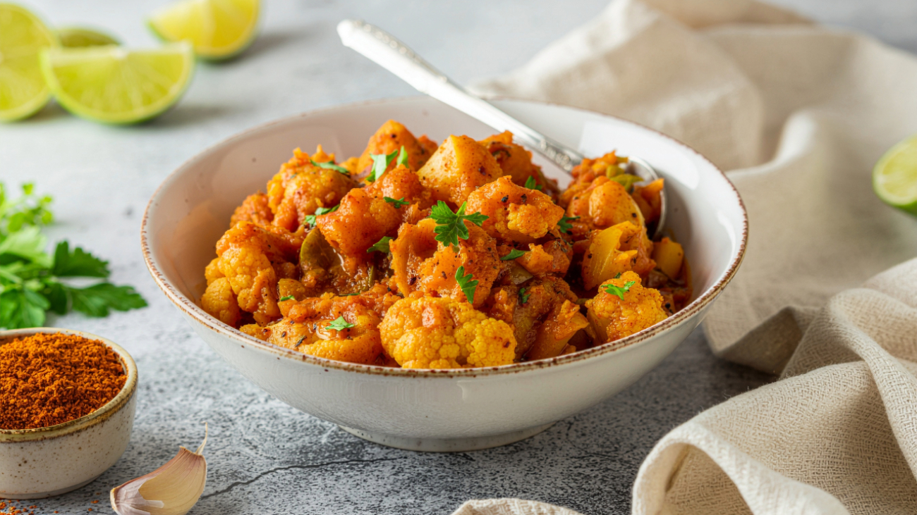 Cauliflower and Chickpea Masala 169 1