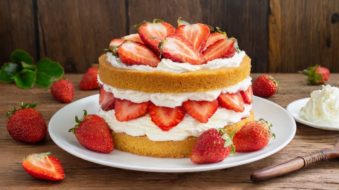 Classic Strawberry Layer Cake