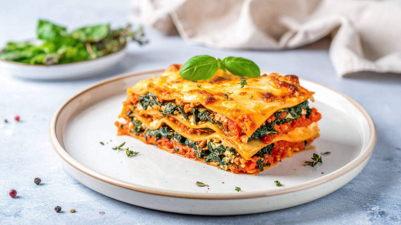 Spinach & Herb Lasagna 169 2