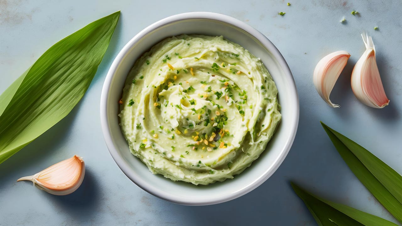 Wild Garlic Butter | Aromatic and Easy-to-Make Butter for Bread and Vegetables