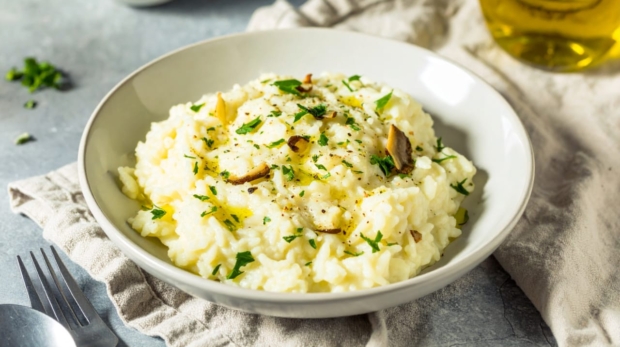 Cauliflower Risotto with Truffle Oil 169 3