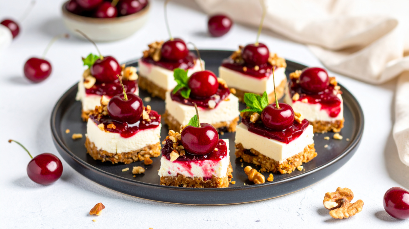 Cherry Cheesecake Bites 169 2