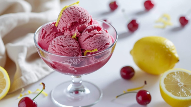 Cherry Lemon Sorbet 169 1