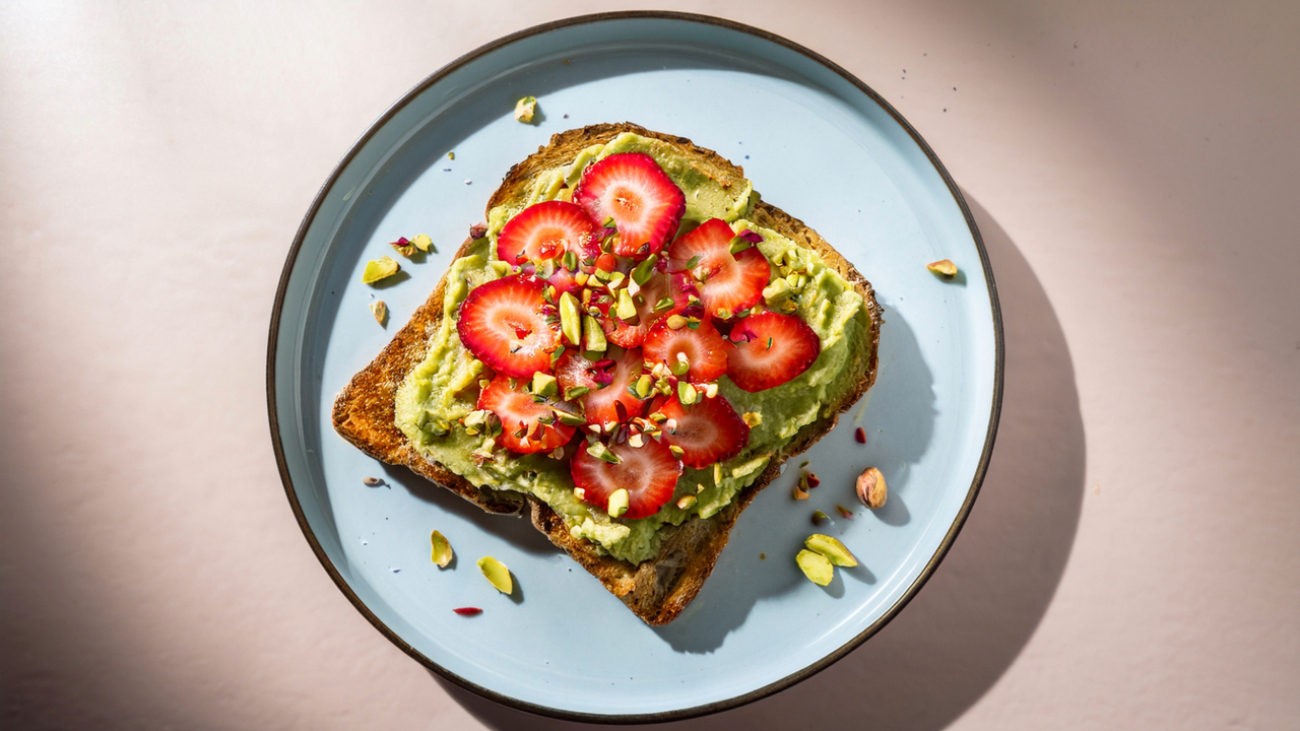 Strawberry Pistachio Avocado Toast 169 1