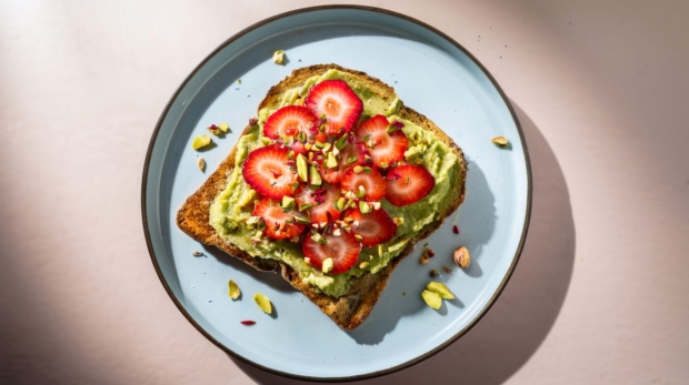 Strawberry Pistachio Avocado Toast 169 1