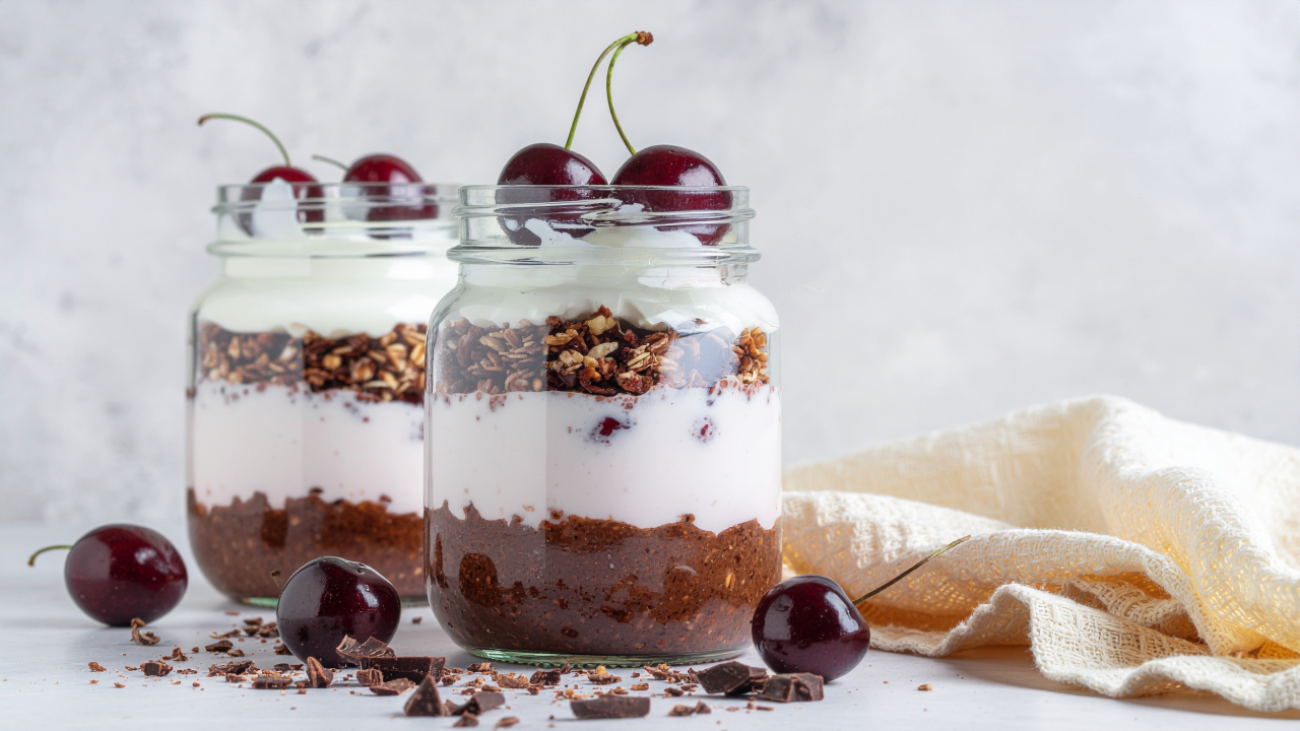 Black Forest Overnight Oats 169 1