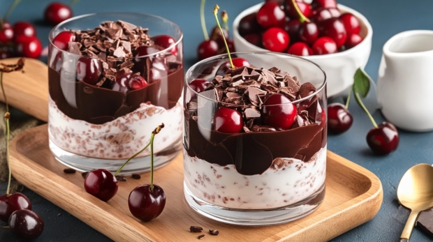 Black-Forest-Overnight-Oats