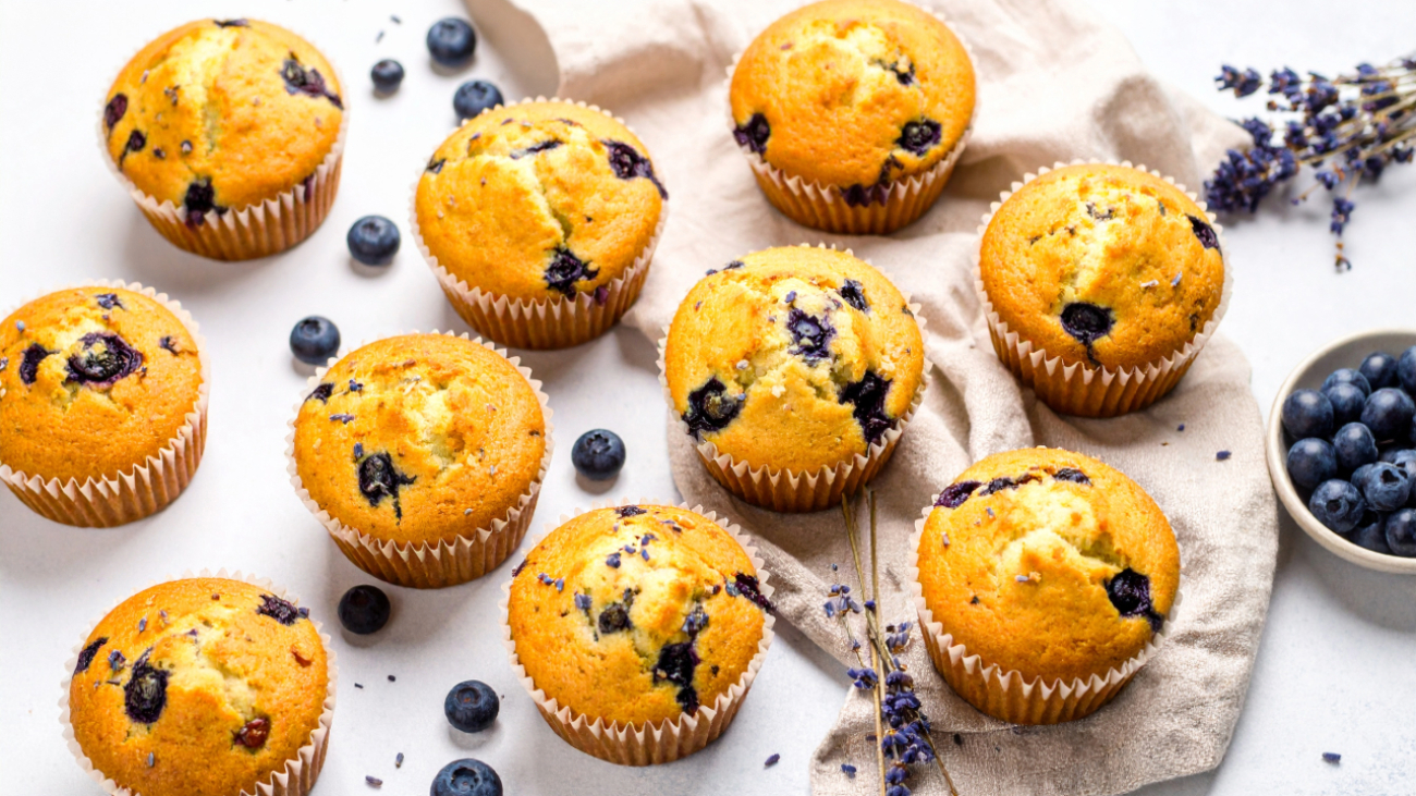 Blueberry Lavender Muffins 169 1