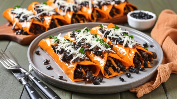 Enchiladas-with-Black-Bean-and-Sweet-Potato-recipe