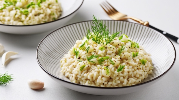Fennel-and-Barley-Risotto-Vegan