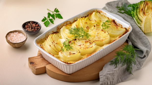 Gratin-with-Fennel-and-Potato