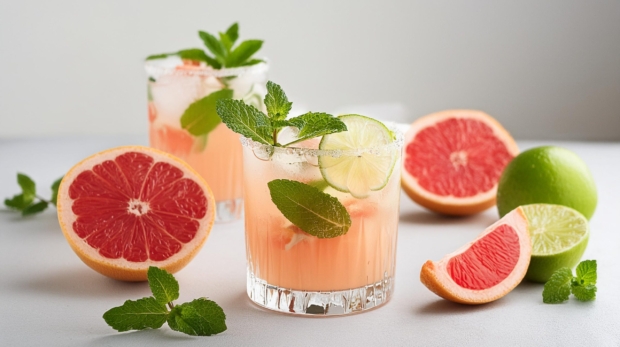 Mojito-with-Pink-Grapefruit