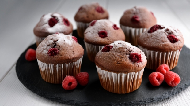 Muffins-Double-Chocolate-Raspberry