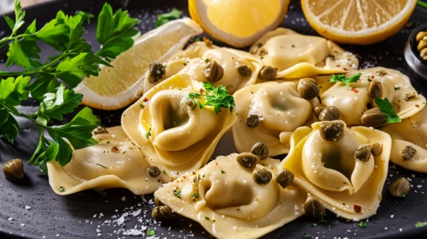One-Pan-Tortellini-with-Parsley