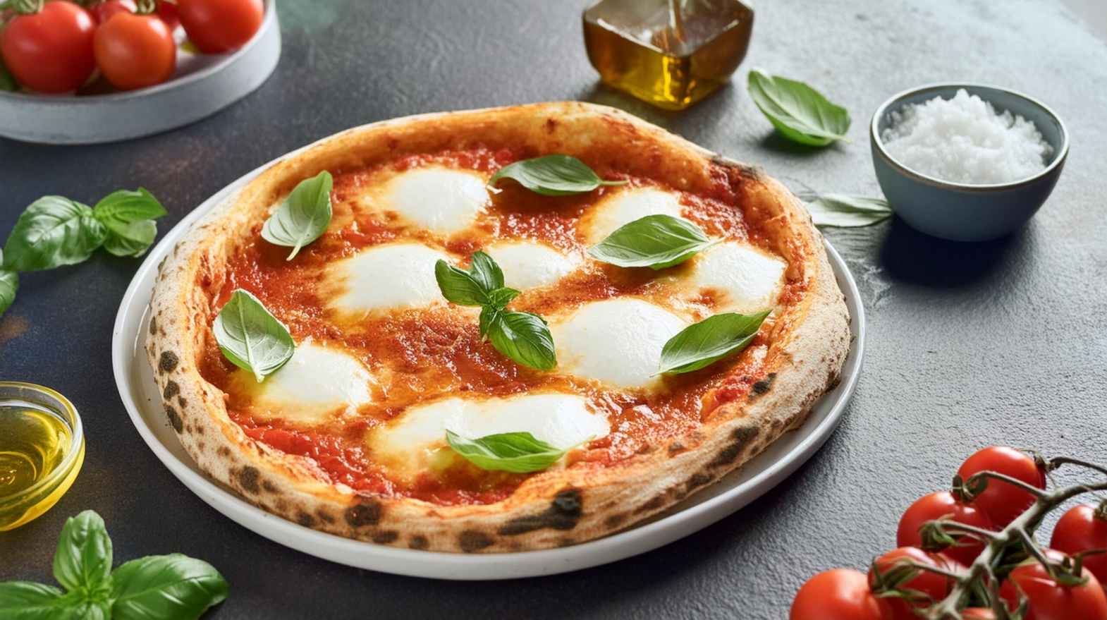 Pizza-Margherita-Vegan