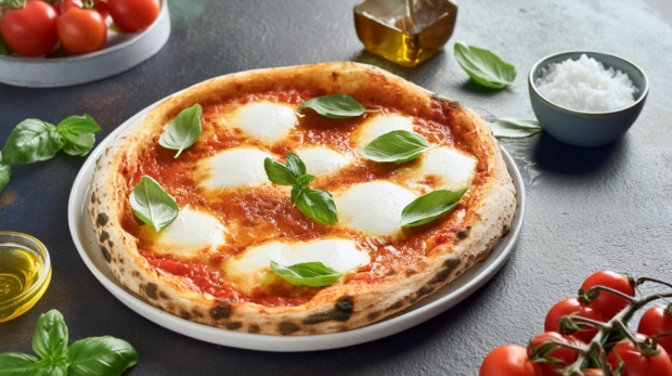 Pizza-Margherita-Vegan