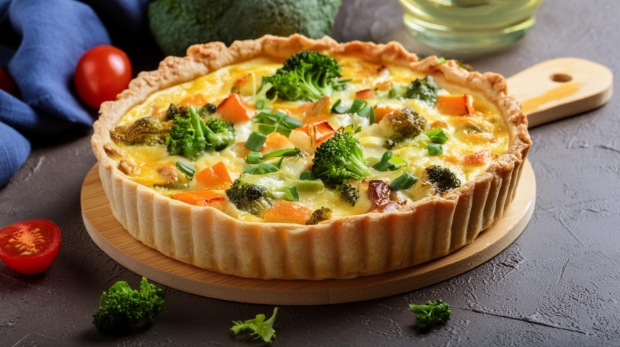 Quiche-Vegetable