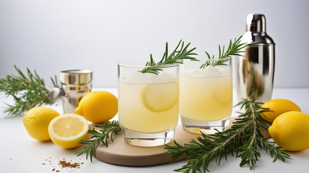 Rosemary-Bourbon-Sour