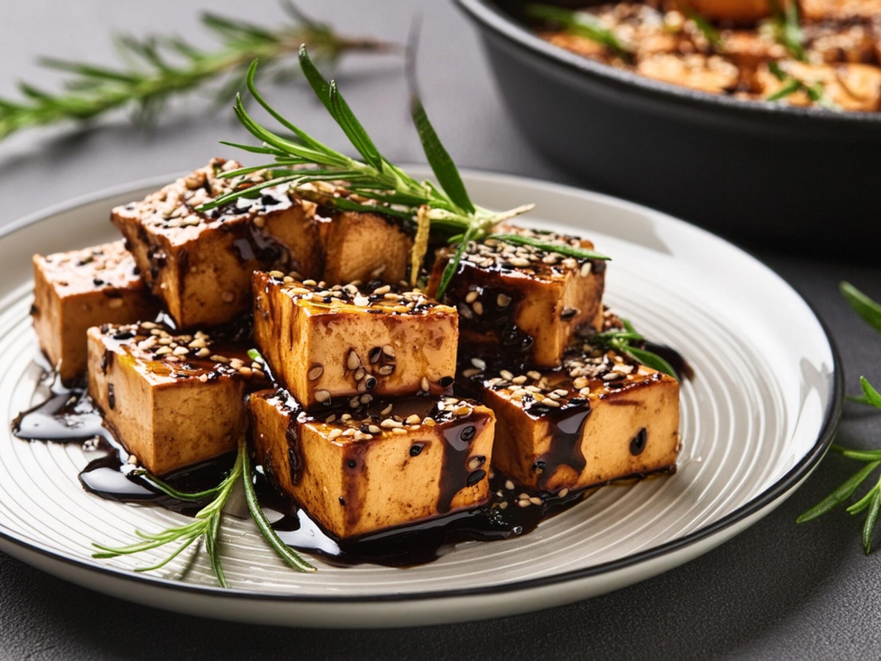Rosemary-and-Balsamic-Glazed-Tofu