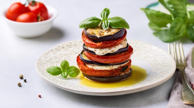 Aubergine-and-Tomato-Stack