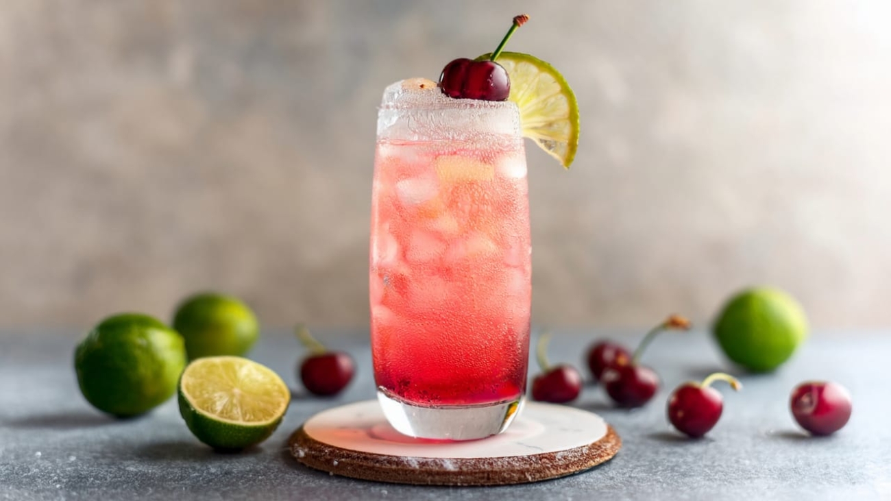 Cocktail Cherry Lime Rickey 169 1