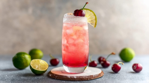 Cocktail Cherry Lime Rickey 169 1