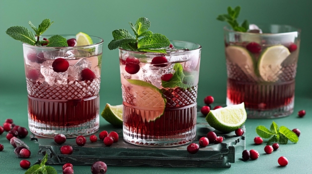 Cocktail-Cranberry-Mojito