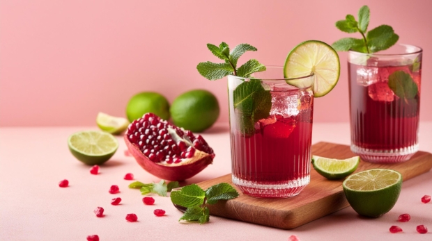 Cocktail-Pomegranate-Mojito