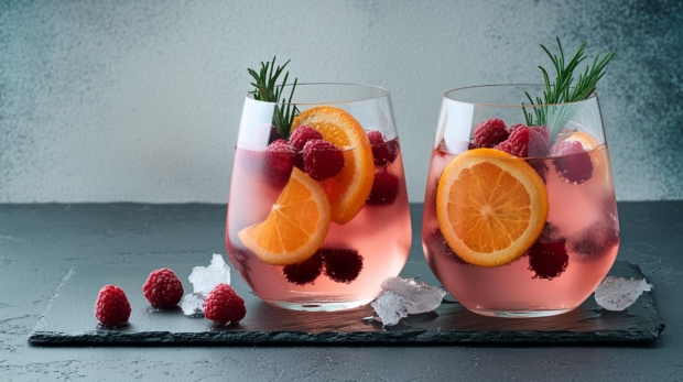 Cocktail-Raspberry-Rose-Sangria