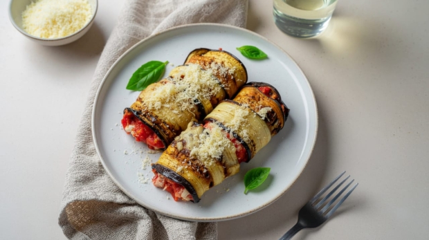 Low-Carb Aubergine Rollatini 169 1