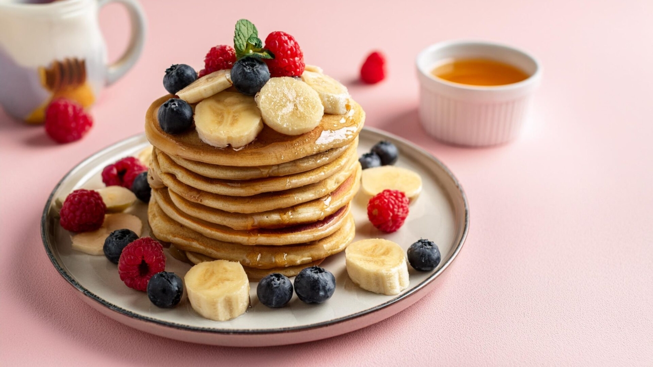 Pancakes-vegan-Banana