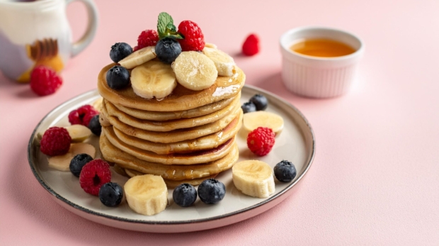 Pancakes-vegan-Banana