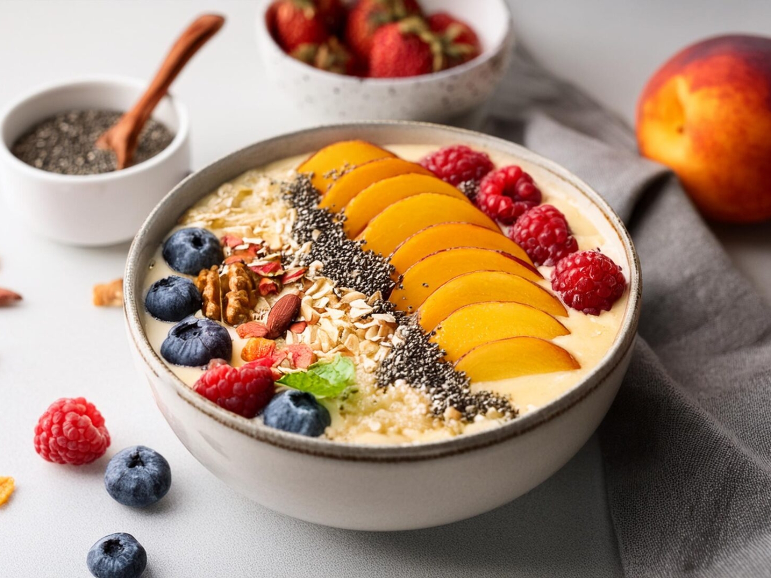 Smoothie-Bowl-Peach-Vegan