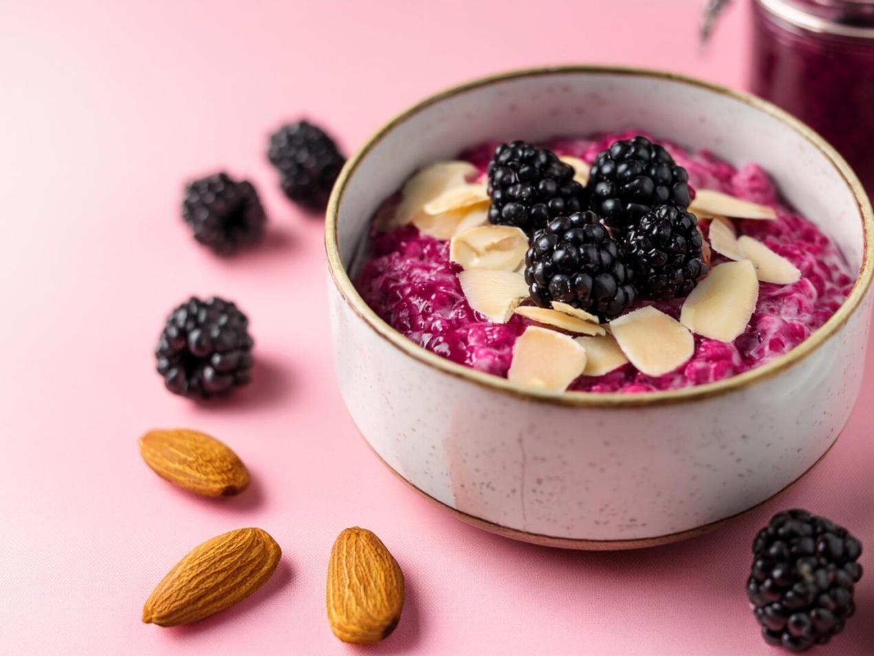 Overnight-Oats-Blackberry-Almond