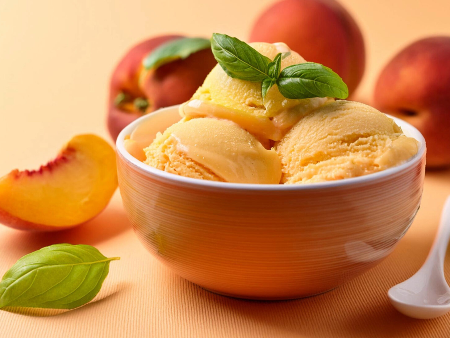 Sorbet-Peach-Basil