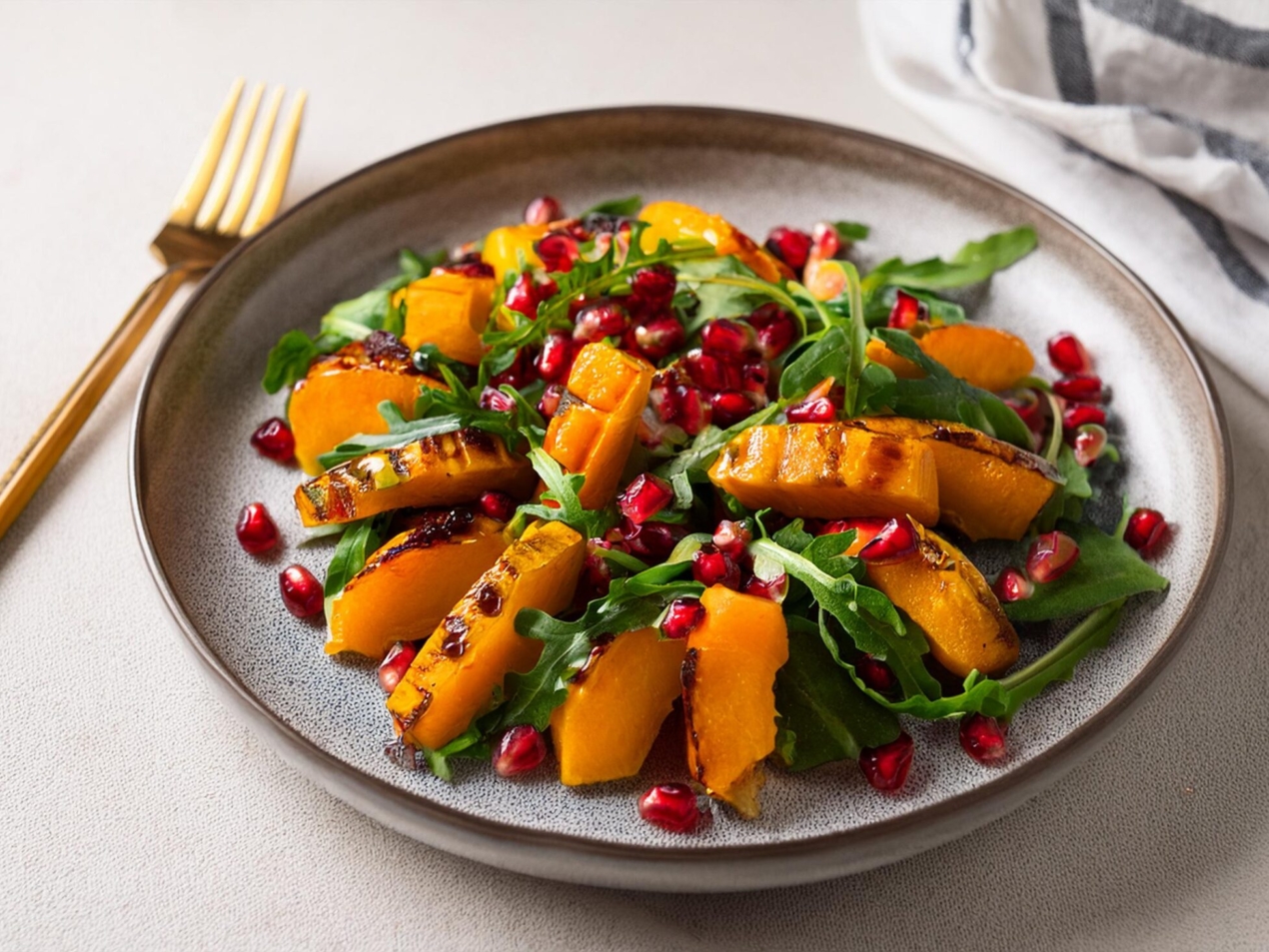 Roasted-Pumpkin-and-Pomegranate-Salad