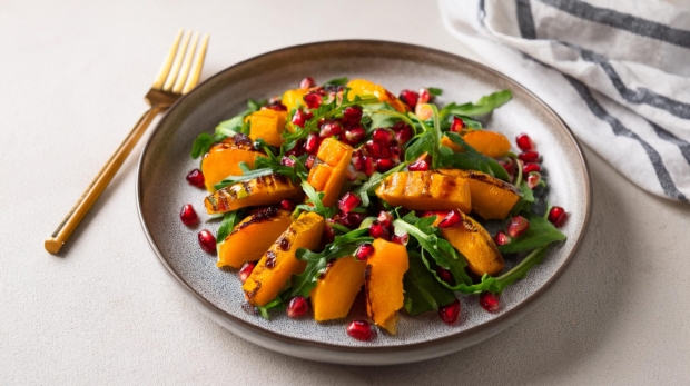 Roasted-Pumpkin-and-Pomegranate-Salad
