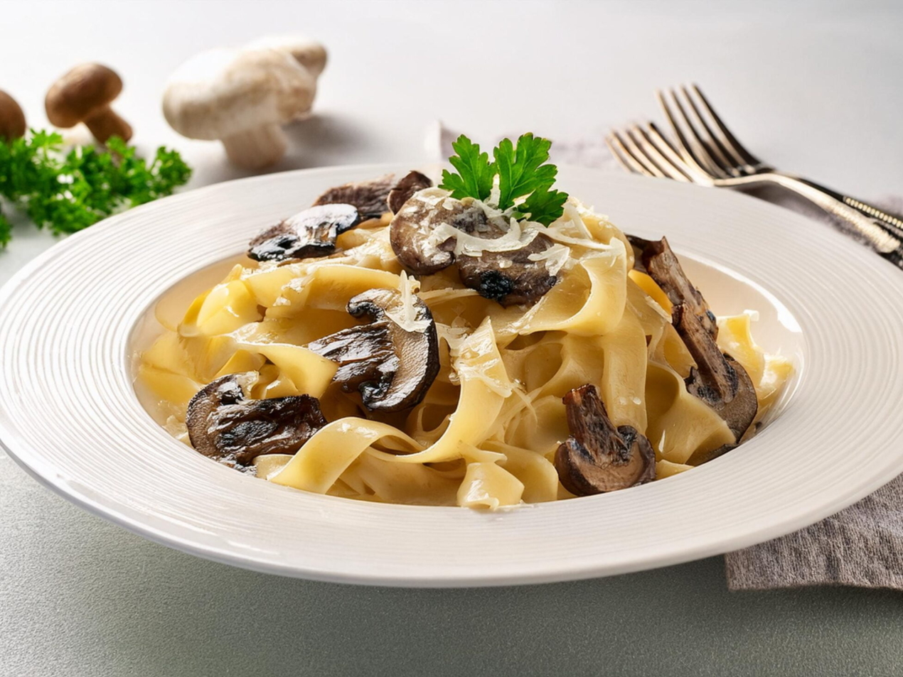 Wild-Mushroom-Truffle-Pasta