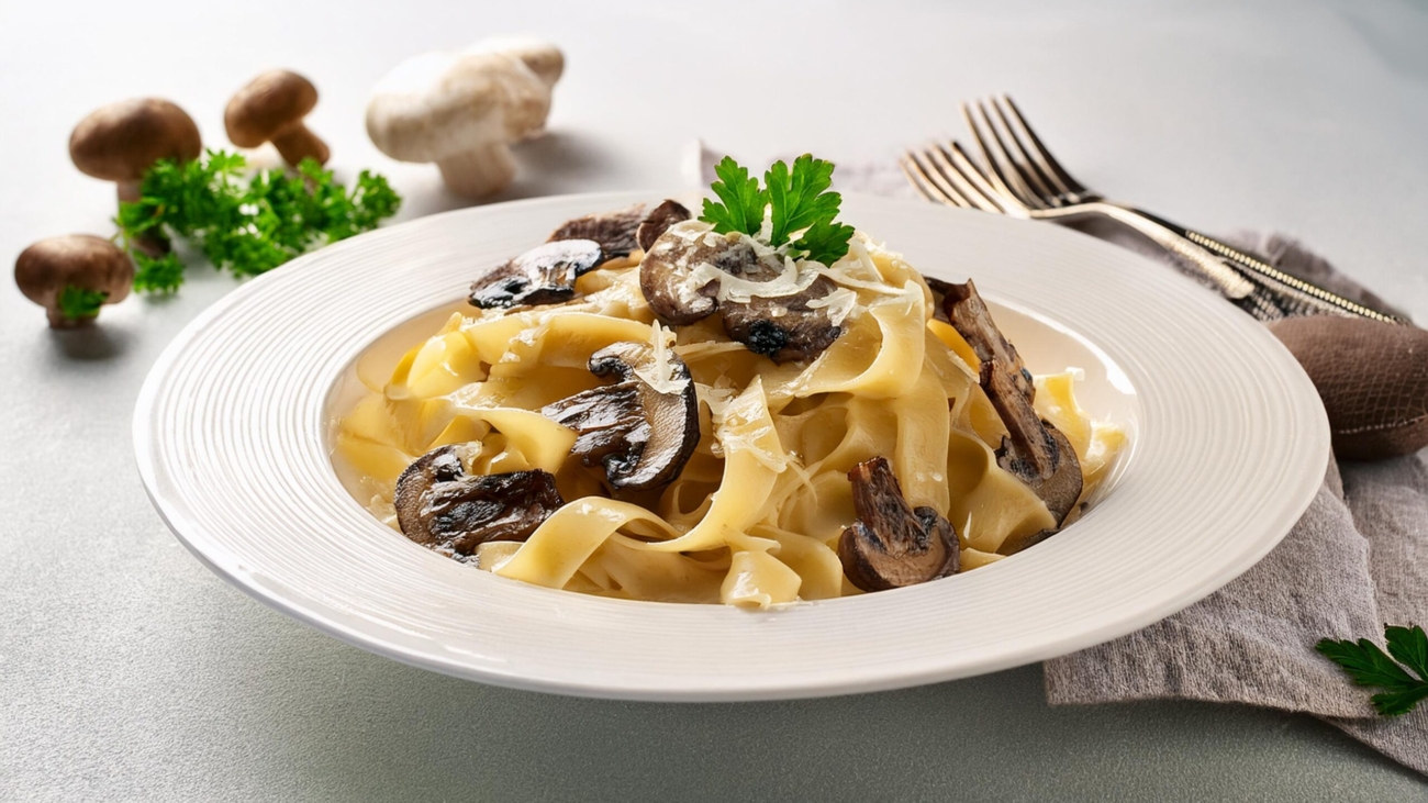 Wild-Mushroom-Truffle-Pasta