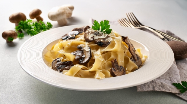 Wild-Mushroom-Truffle-Pasta