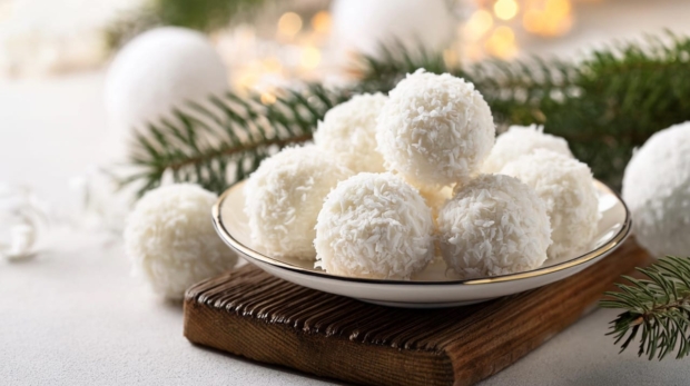 Christmas Cookies Coconut Snowballs recii 169