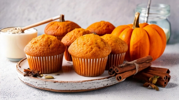 Classic Spiced Pumpkin Muffins recipe