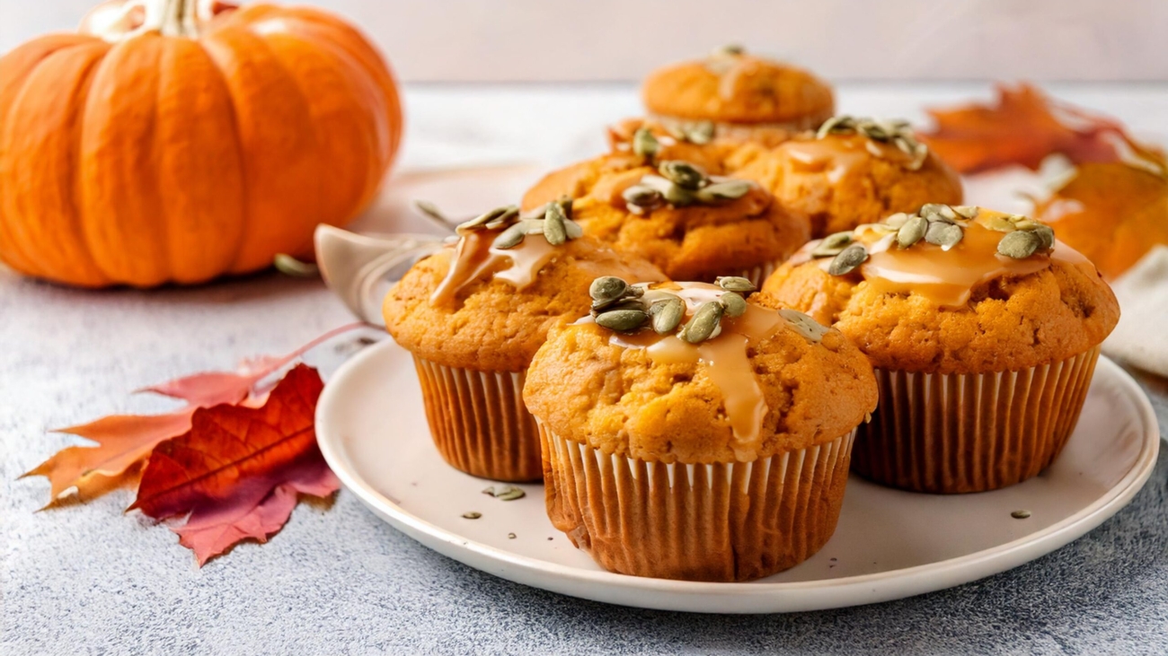 Maple-Glazed-Pumpkin-Muffins-recipe