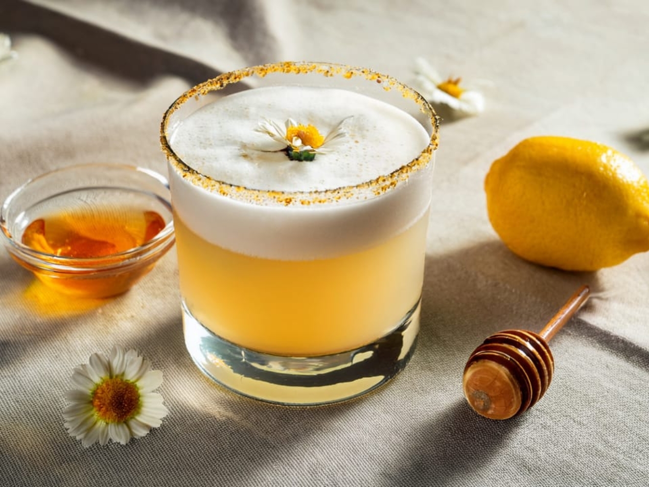 Chamomile Whiskey Sour 169 2