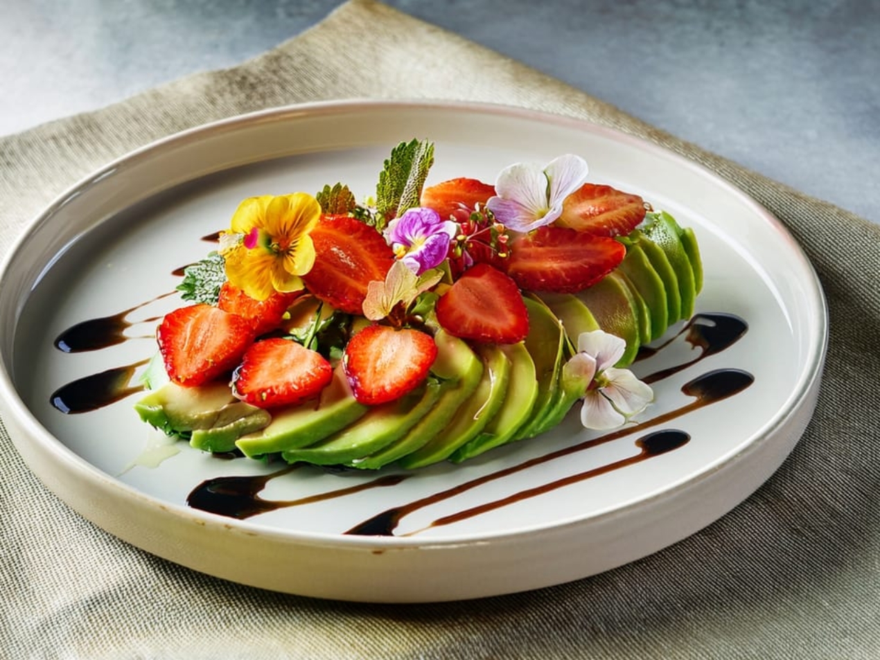 Strawberry & Avocado Carpaccio 169 1