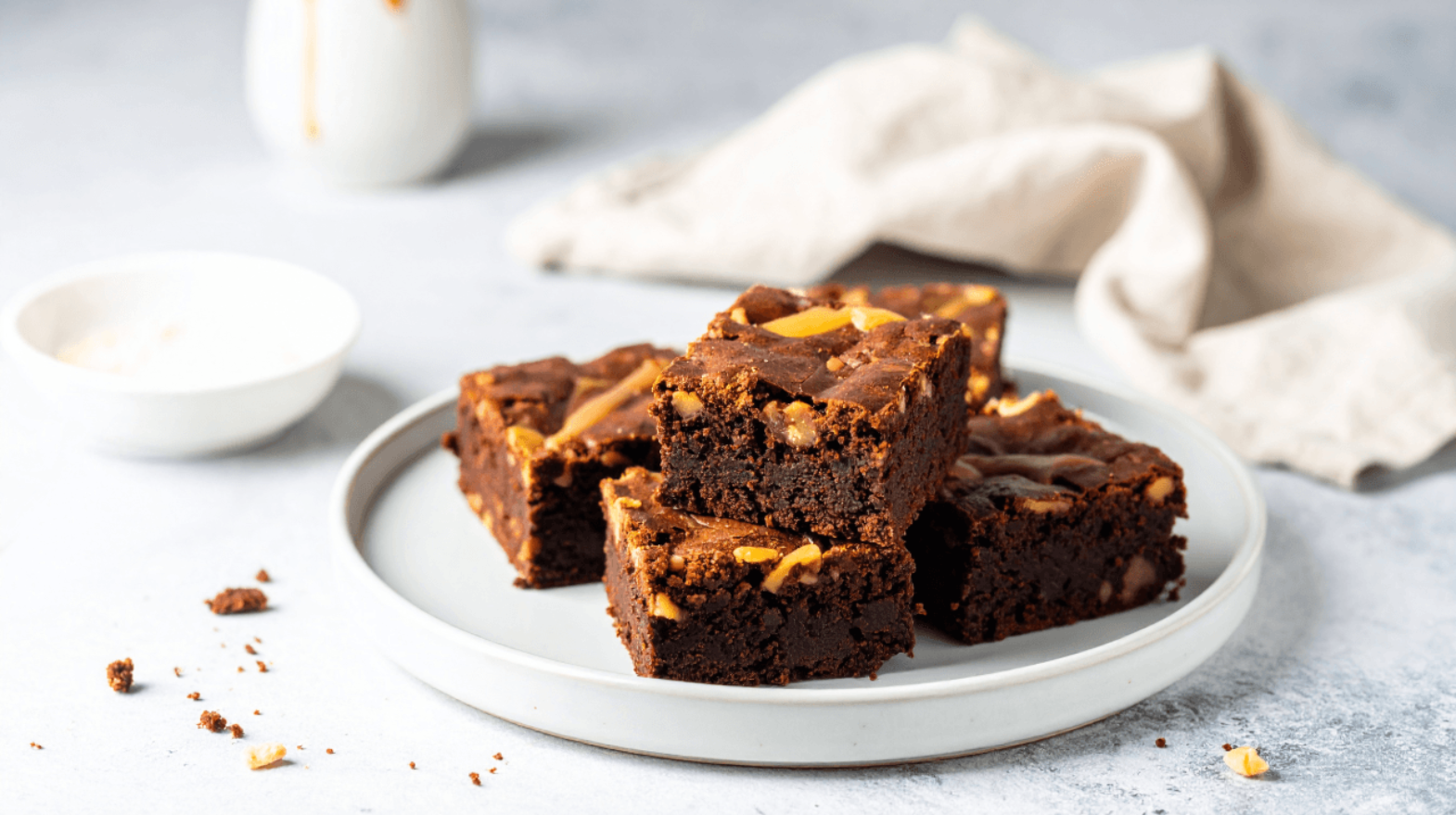 Miso Caramel Brownies 169 2