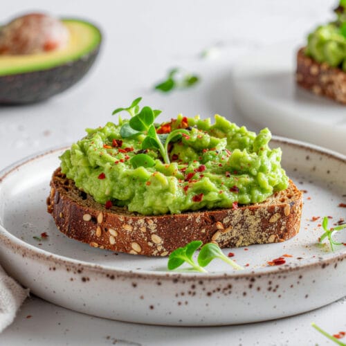 Avocado Toast on Sourdough with Microgreens 169 2