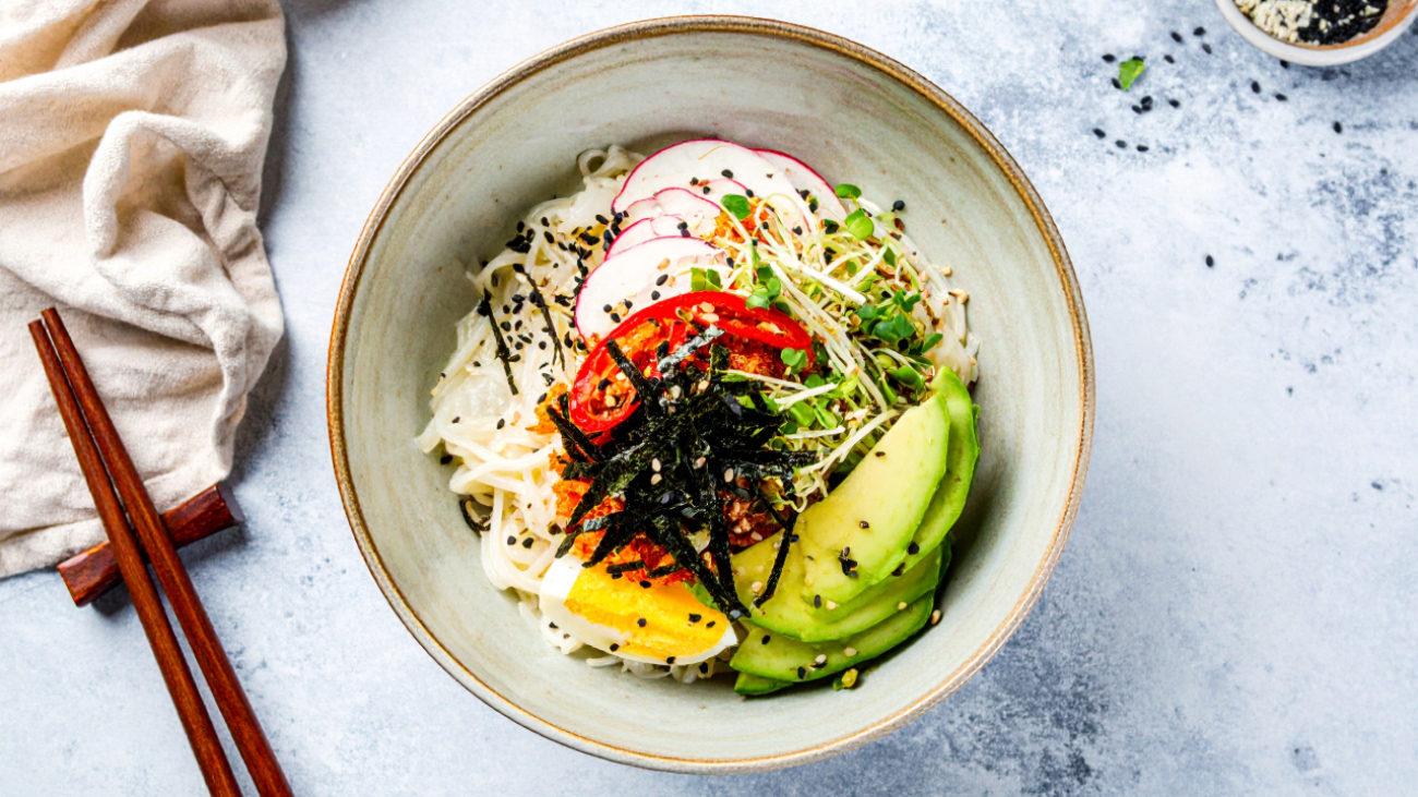 Cold Soy Milk Noodles with Chili Crisp 169 1